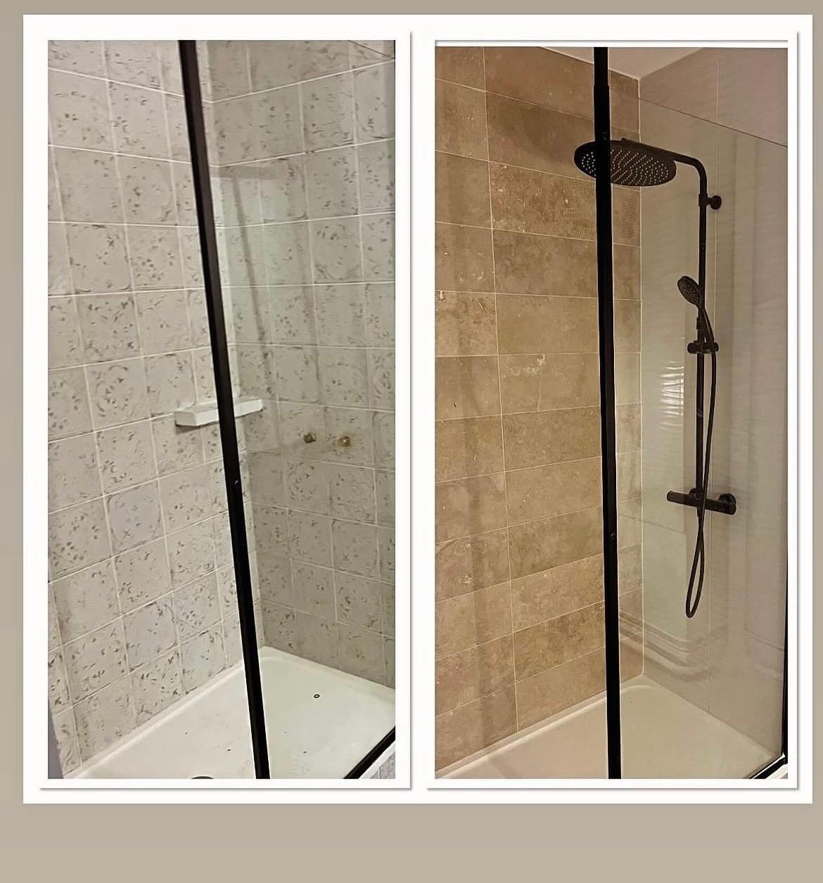 Douche après rénovation
